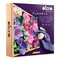 Okto Sensory Art DIY Wood & Craft Clay Kit - Flowers, Inspiration Colors
